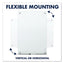 Infinity Glass Marker Board, 36 X 24, White Surface