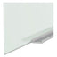 Invisamount Magnetic Glass Marker Board, 39 X 22, White Surface