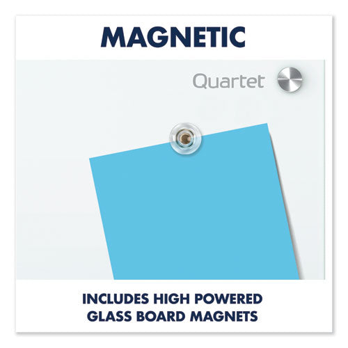 Infinity Glass Marker Board, 48 X 36, White Surface