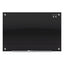 Infinity Glass Marker Board, 72 X 48, Black Surface