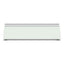 Glass Dry Erase Desktop Computer Pad, 18 X 6, White Surface