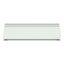 Glass Dry Erase Desktop Computer Pad, 18 X 6, White Surface