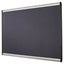 Prestige Plus Magnetic Fabric Bulletin Boards, 48 X 36, Gray Surface, Silver Aluminum Frame