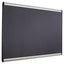 Prestige Plus Magnetic Fabric Bulletin Boards, 72 X 48, Gray Surface, Silver Aluminum Frame