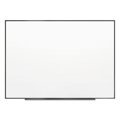 Fusion Nano-clean Magnetic Whiteboard, 48 X 36, White Surface, Black Aluminum Frame