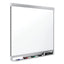 Prestige 2 Duramax Magnetic Porcelain, 48 X 36, White Surface, Silver Aluminum/plastic Frame