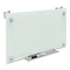Infinity Magnetic Glass Dry Erase Cubicle Board, 30 X 18, White Surface