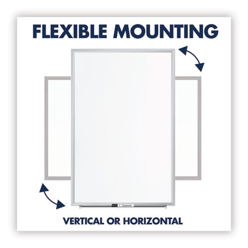 Classic Series Total Erase Dry Erase Boards, 24 X 18, White Surface, Silver Anodized Aluminum Frame