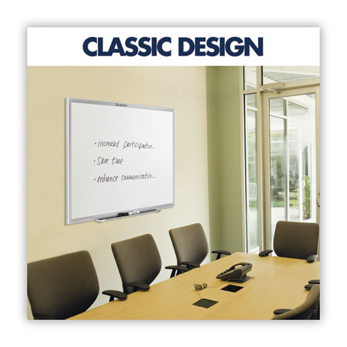 Classic Series Total Erase Dry Erase Boards, 24 X 18, White Surface, Silver Anodized Aluminum Frame