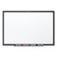Classic Series Total Erase Dry Erase Boards, 36 X 24, White Surface, Black Aluminum Frame