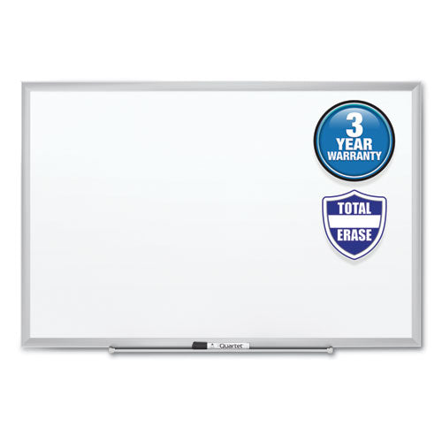 Classic Series Total Erase Dry Erase Boards, 36 X 24, White Surface, Silver Anodized Aluminum Frame