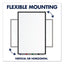 Classic Series Total Erase Dry Erase Boards, 60 X 36, White Surface, Black Aluminum Frame