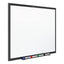 Classic Series Total Erase Dry Erase Boards, 72 X 48, White Surface, Black Aluminum Frame
