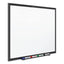 Classic Series Total Erase Dry Erase Boards, 96 X 48, White Surface, Black Aluminum Frame