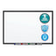 Classic Series Nano-clean Dry Erase Board, 24 X 18, White Surface, Black Aluminum Frame