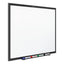 Classic Series Nano-clean Dry Erase Board, 24 X 18, White Surface, Black Aluminum Frame