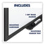 Classic Series Nano-clean Dry Erase Board, 48 X 36, White Surface, Black Aluminum Frame