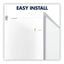 Classic Series Nano-clean Dry Erase Board, 96 X 48, White Surface, Silver Aluminum Frame