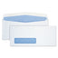 Address-window Security-tint Envelope, #10, Commercial Flap, Gummed Closure, 4.13 X 9.5, White, 500/box
