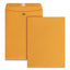 Clasp Envelope, 28 Lb Bond Weight Kraft, #90, Square Flap, Clasp/gummed Closure, 9 X 12, Brown Kraft, 250/carton