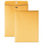 Clasp Envelope, 28 Lb Bond Weight Kraft, #90, Cheese Blade Flap, Clasp/gummed Closure, 9 X 12, Brown Kraft, 100/box