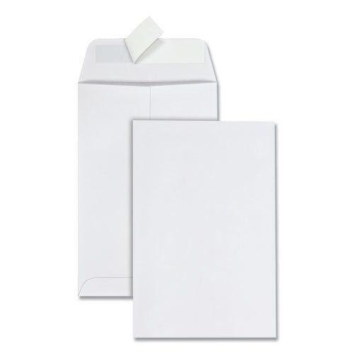 Redi-strip Catalog Envelope, #1, Cheese Blade Flap, Redi-strip Adhesive Closure, 6 X 9, White, 100/box
