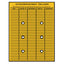Brown Kraft String/button Interoffice Envelope, #97, Two-sided Five-column Format, 52-entries, 10 X 13, Brown Kraft, 100/ct