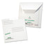 Redi-file Disk Pocket/mailer For Cds/dvds, Square Flap, Tuck-tab Closure, 6 X 5.88, White, 10/pack