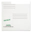 Redi-file Disk Pocket/mailer For Cds/dvds, Square Flap, Tuck-tab Closure, 6 X 5.88, White, 10/pack