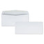 Business Envelope, #10, Commercial Flap, Diagonal Seam, Gummed Closure, 24 Lb Bond Weight Paper, 4.13 X 9.5, White, 1,000/box