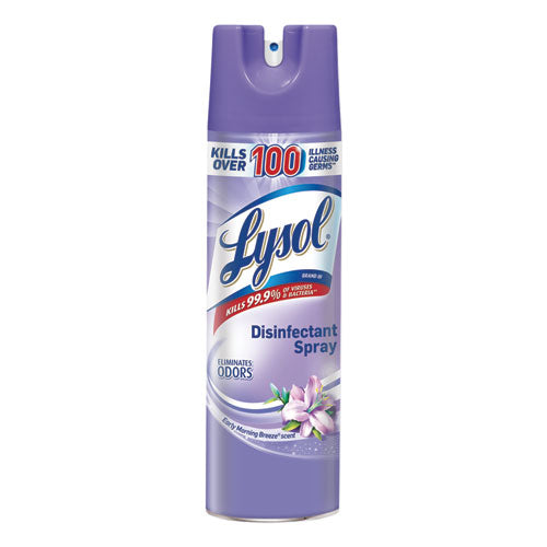 Disinfectant Spray, Crisp Linen Scent, 12.5 Oz Aerosol Spray, 12/carton