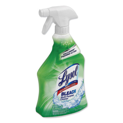 Multi-purpose Cleaner With Bleach, 32 Oz Spray Bottle, 12/carton