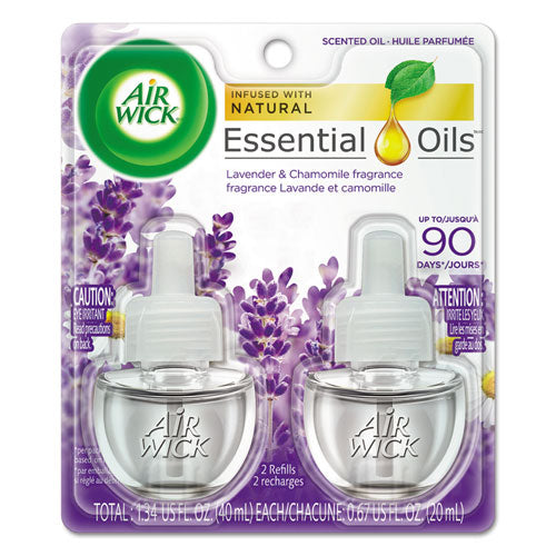 Scented Oil Refill, Fresh Linen, 0.67 Oz, 2/pack