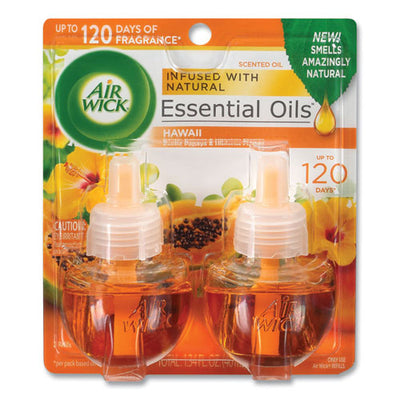 Scented Oil Twin Refill, Hawai'i Exotic Papaya/hibiscus Flower, 0.67 Oz