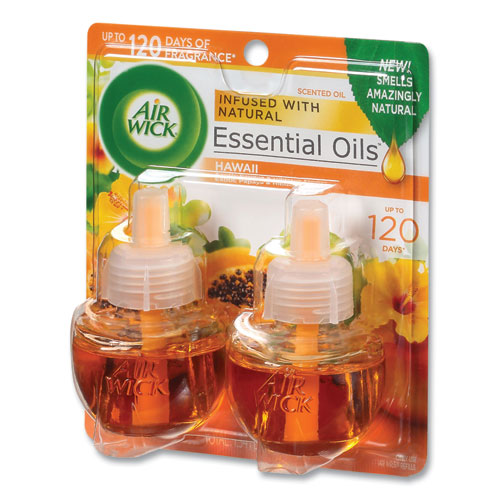 Scented Oil Twin Refill, Hawai'i Exotic Papaya/hibiscus Flower, 0.67 Oz