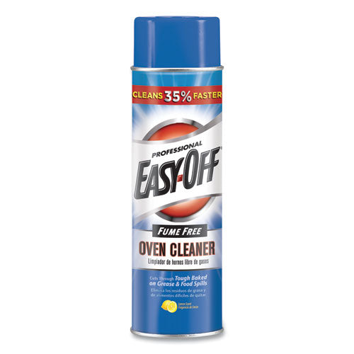 Fume Free Max Oven Cleaner, Foam, Lemon, 24 Oz Aerosol Spray, 6/carton
