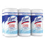 Disinfecting Wipes, 7 X 7.25, Crisp Linen, 80 Wipes/canister, 6 Canisters/carton