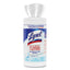 Disinfecting Wipes, 7 X 7.25, Crisp Linen, 80 Wipes/canister, 6 Canisters/carton