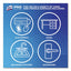 Disinfecting Wipes, 7 X 7.25, Crisp Linen, 80 Wipes/canister, 6 Canisters/carton