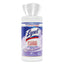 Disinfecting Wipes, 7 X 7.25, Early Morning Breeze, 80 Wipes/canister, 6 Canisters/carton
