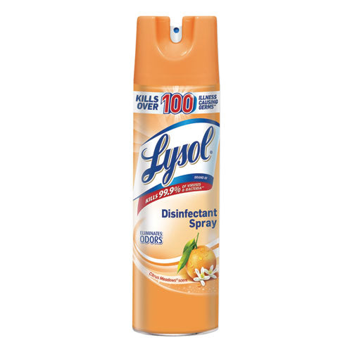 Disinfectant Spray, Crisp Linen, 12.5 Oz Aerosol Spray, 2/pack, 6 Pack/carton