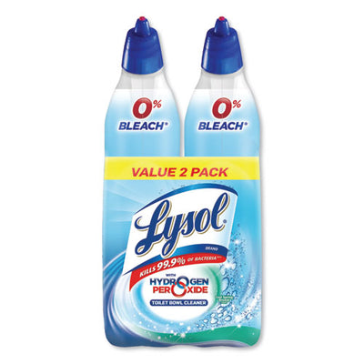 Toilet Bowl Cleaner With Hydrogen Peroxide, Ocean Fresh, 24 Oz, 2/pack