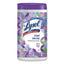 Disinfecting Wipes, 7 X 7.25, Mango And Hibiscus, 80 Wipes/canister, 6 Canisters/carton
