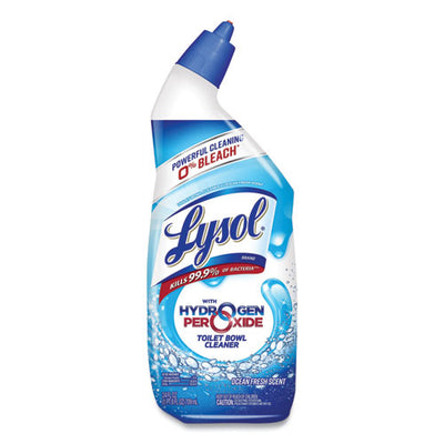 Toilet Bowl Cleaner With Hydrogen Peroxide, Ocean Fresh Scent, 24 Oz, 9/carton