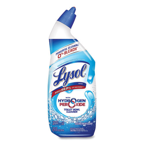 Toilet Bowl Cleaner With Hydrogen Peroxide, Ocean Fresh Scent, 24 Oz