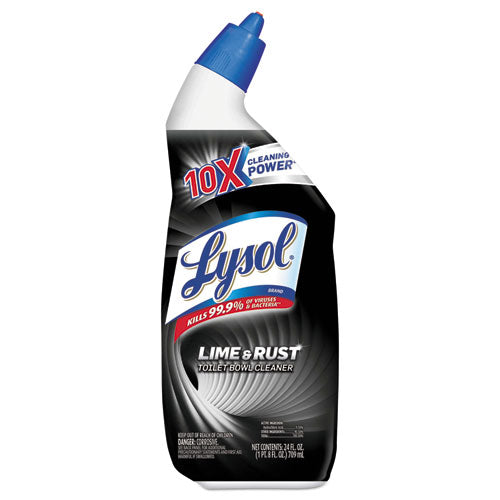 Disinfectant Toilet Bowl Cleaner W/lime/rust Remover, Wintergreen, 24 Oz, 9/carton