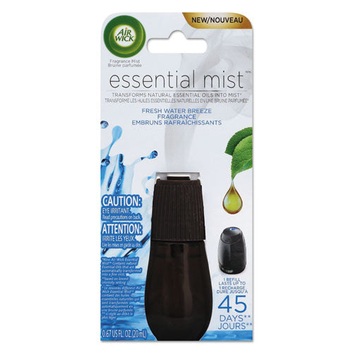 Essential Mist Refill, Peony And Jasmine, 0.67 Oz Bottle, 6/carton