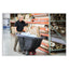 Rotomolded Tilt Truck, 202 Gal, 450 Lb Capacity, Plastic, Black