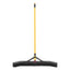 Maximizer Push-to-center Broom, Poly Bristles, 36 X 58.13, Steel Handle, Yellow/black