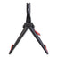 Adaptable Flat Mop Frame, 18.25 X 4, Black/gray/red